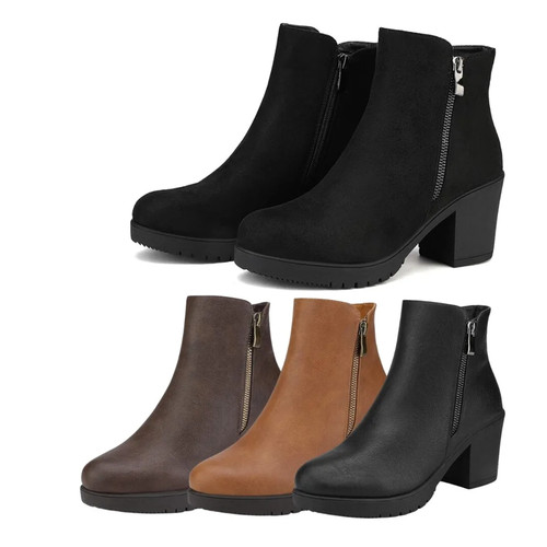 Women winter ankle - winter, boots