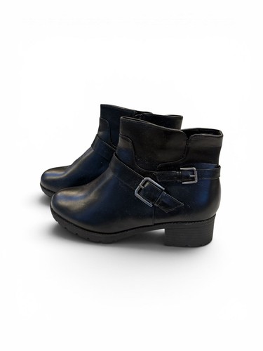 Avenue black buckle ankle - avenue,
